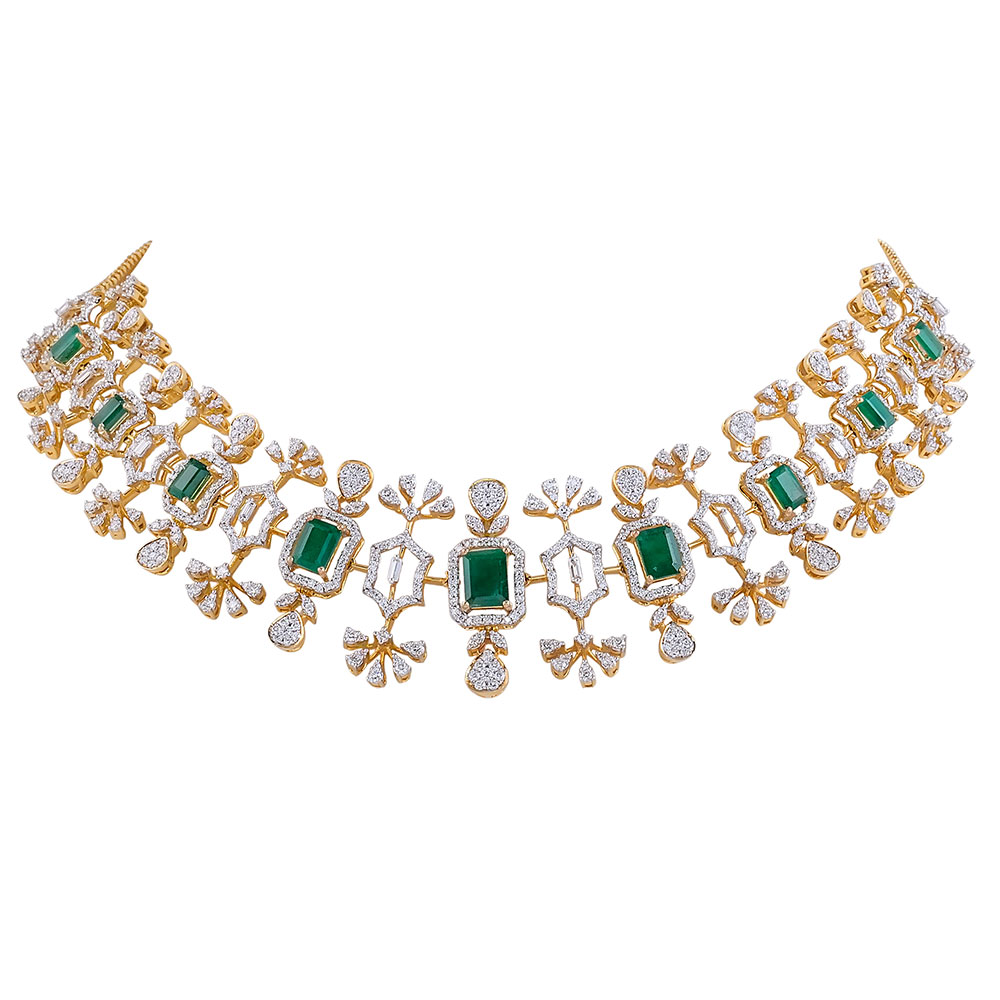 Diamond Choker - Musaddilal Jewellers