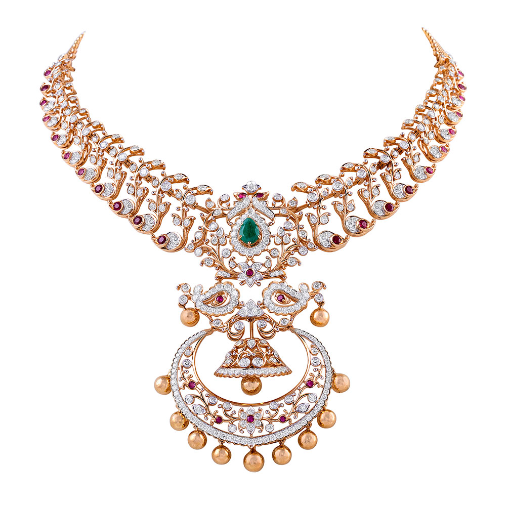 Diamond Necklace - Musaddilal Jewellers